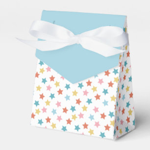 Star Confetti (Retro Blue) Geschenkschachtel
