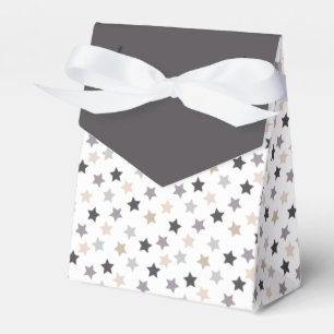 Star Confetti (Warme Neutrale - Schwarz) Geschenkschachtel