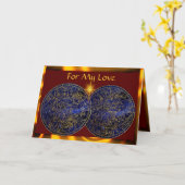 Star Constellation Card Karte (Gelbe Blume)