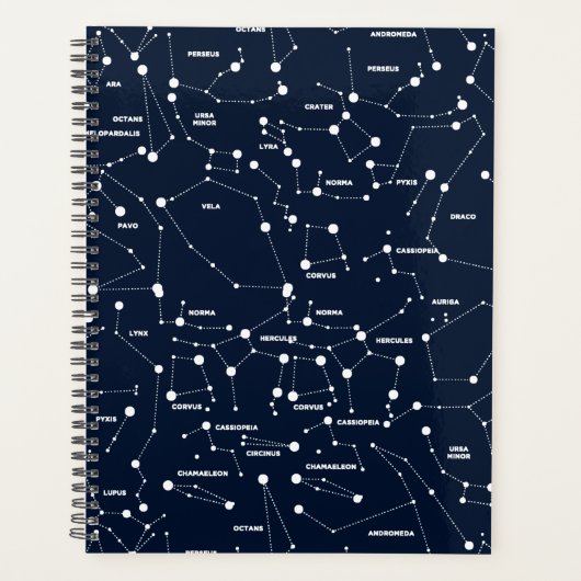 Star Constellation Planner Notebook Planer (Vorderseite)