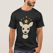 Star Crown Deer T-Shirt (Vorderseite)