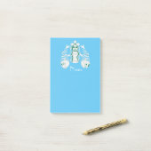 Star-Crown Queen Mermaid Thunder_Cove Post-it Klebezettel (Auf Schreibtisch)