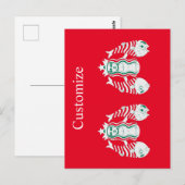 Star-Crown Queen Mermaid Thunder_Cove Postkarte (Vorne/Hinten)