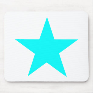 Star Cyan The MUSEUM Zazzle Geschenke Mousepad