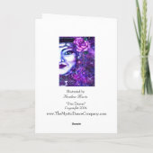 Star Dancer Greeting Card Karte (Rückseite)