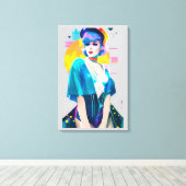 Star Dancer Leinwanddruck (Insitu (Holzboden))