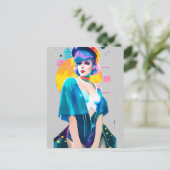 Star Dancer Postkarte (Stehend Vorderseite)