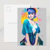 Star Dancer Postkarte (Vorne/Hinten)