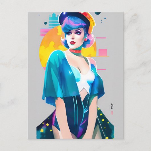 Star Dancer Postkarte (Vorderseite)