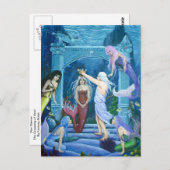 Star Dancer-The Crowning von Ariel von Lori Karels Postkarte (Vorne/Hinten)