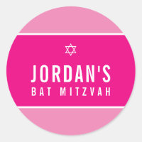 STAR DAVID hübsch-Pink-Fledermaus-Logo