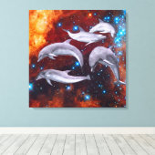 Star Delphine Leinwanddruck (Insitu (Holzboden))