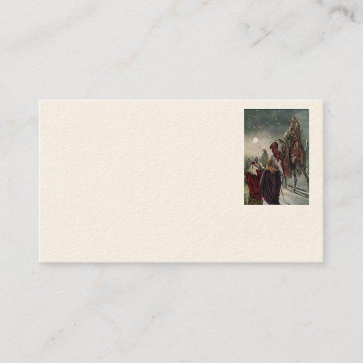 Star der Bethlehem Business Card Visitenkarte (Vorderseite)