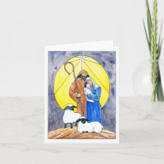 Star der Bethlehem Ferienkarte Karte