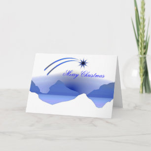 Star der Bethlehem Weihnachtsgrüße Feiertagskarte