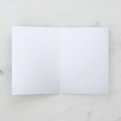 Star der David Bar Mitzvah Card Karte (Innenseite)