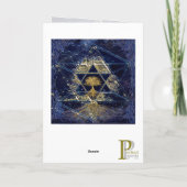 Star der David Graphic Arts Card Karte (Rückseite)