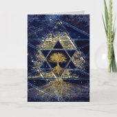 Star der David Graphic Arts Card Karte (Vorderseite)