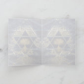 Star der David Graphic Arts Card Karte (Innenseite)