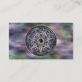 Star der Fey Business Card Visitenkarte (Rückseite)