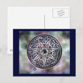 Star der Fey Postkarte (Vorne/Hinten)
