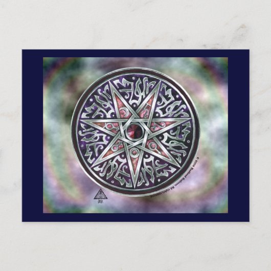 Star der Fey Postkarte (Vorderseite)