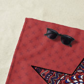 Star der Independence Beach Handtuch (Beispiel)