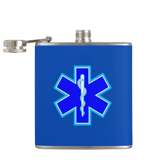 Star der paramedizinischen Notfallmedizin Flachmann (Geöffnet)