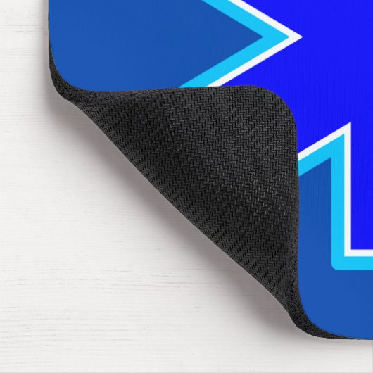 Star der paramedizinischen Notfallmedizin Mousepad (Ecke)