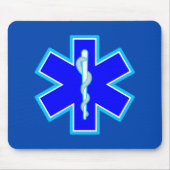 Star der paramedizinischen Notfallmedizin Mousepad (Vorne)