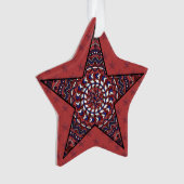 Star der Unabhängigkeit Akropolizei Ornament (Vorderseite)