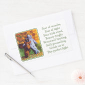 STAR DER WONDER-Rectangle-Stickers Rechteckiger Aufkleber (Umschlag)