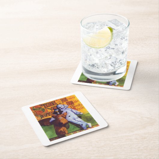 STAR DER WONDER Square Paper Untersetzer (Vor Ort)