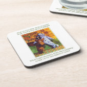 STAR DER WONDER-Untersetzer aus Hartkunststoff + T Getränkeuntersetzer (Linke Seite)