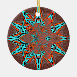 Star der zukünftigen Komplexität Keramik Ornament