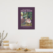 Star des Balletts von Edgar Degas Poster (Küche)