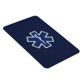 Star des Lebens Paramedic Emergency Medical S Deco Magnet (Rechte Seite)