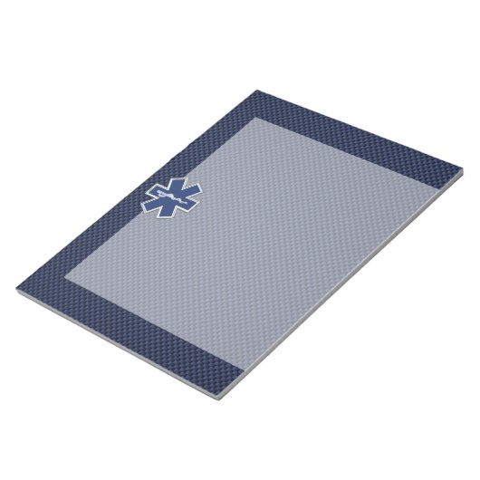 Star des Lebens Paramedic Emergency Medical S Deco Notizblock (angewinkelt)