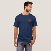 Star des Lebens Patriotic EMT Paramedic Individuel T-Shirt (Vorne ganz)