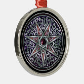 Star des Premium Round Ornament Aus Metall (Rechts)