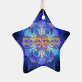 Star des Wunderbaumes Keramikornament (Rechts)