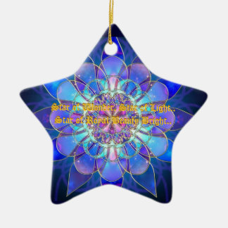 Star des Wunderbaumes Keramikornament