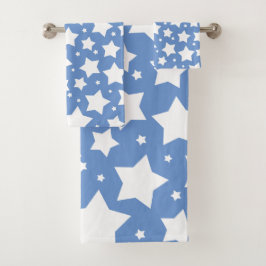 Star Design Badhandtuch Set