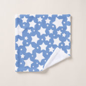 Star Design Badhandtuch Set (Waschlappen)