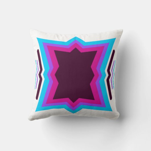 Star Design Kissen (Rückseite)