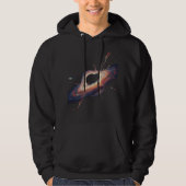 Star Devourer – Cosmic Black Hole Eruption Hoodie (Vorderseite)