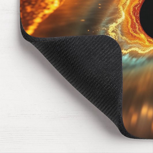 Star Devourer – Cosmic Black Hole Eruption Mousepad (Ecke)
