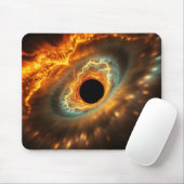 Star Devourer – Cosmic Black Hole Eruption Mousepad (Mit Mouse)
