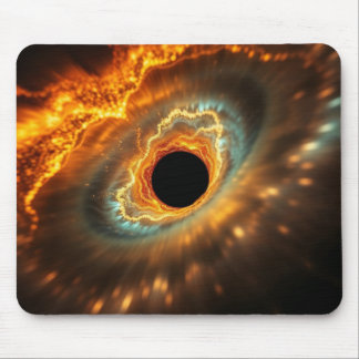 Star Devourer – Cosmic Black Hole Eruption Mousepad