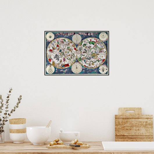 Star-Diagramm Poster (Küche)